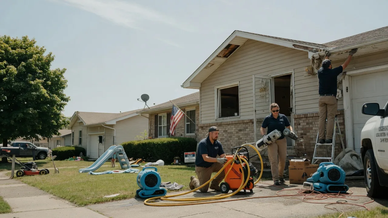 Water Damage Restoration in Nallen, WV near me